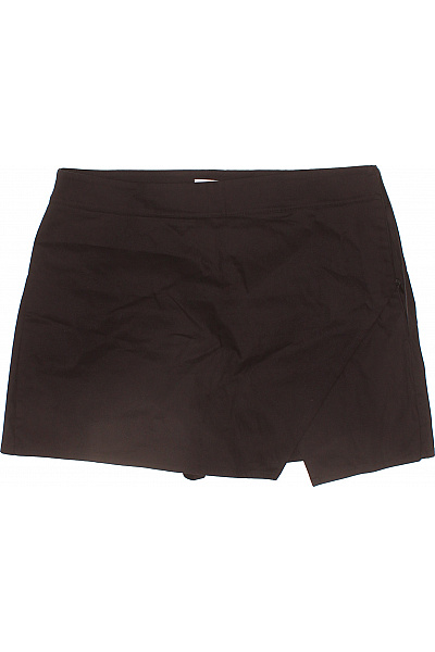 Dámské Bavlněné Kraťasy černé Volnočasové Krátké Velikost 42