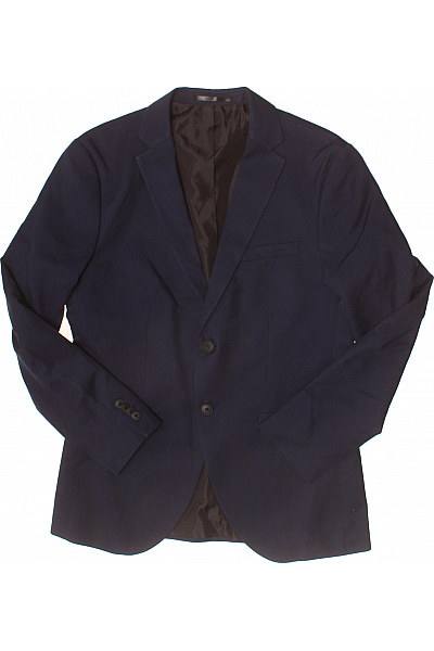 JACK & JONES Pánské sako elegantní modré business polyesterové Velikost L | JACK & JONES | obrázek 2