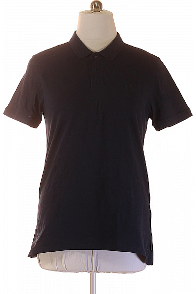 JACK & JONES Pánské tričko s krátkým rukávem a límečkem černé Vel. XXL | JACK & JONES | obrázek 2