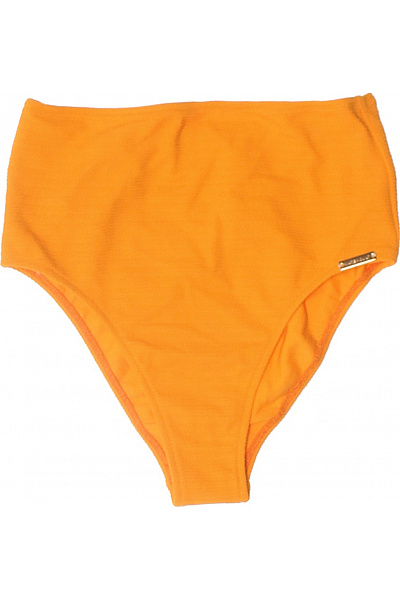 Watercult dámské oranžové plavkové kalhotky žebrované s vysokým pasem Velikost M | Watercult | obrázek 2