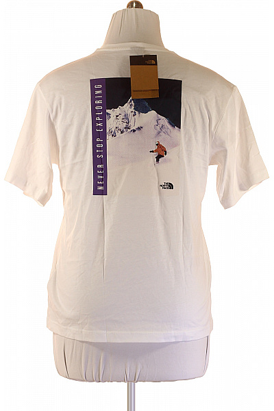 THE NORTH FACE Pánské tričko s krátkým rukávem bílé basic Vel. M | THE NORTH FACE | obrázek 2