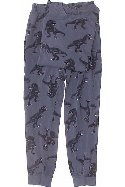 Blue Seven Dětské Chlapecké Pyžamo S Dinosaury šedé Vel. 122