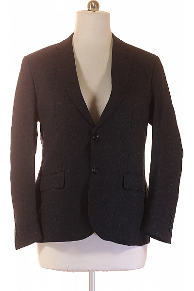 Pánské sako elegantní vzorované polyesterové Vel. 54 | Unimoda | obrázek 2