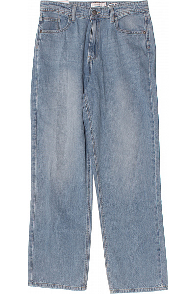 Name It Dívčí Džíny Modré Bavlněné Rovné Vel. 158