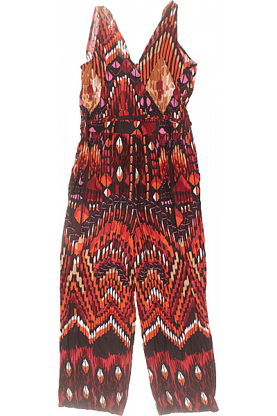 BUFFALO barevný overal bez rukávů vzorovaný viskózové Vel. 44 | BUFFALO | obrázek 2