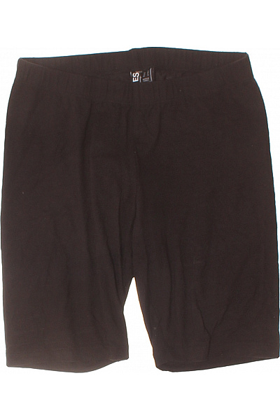 PIECES Kraťasy černé Sportovní Volnočasové Strečové Vel. S