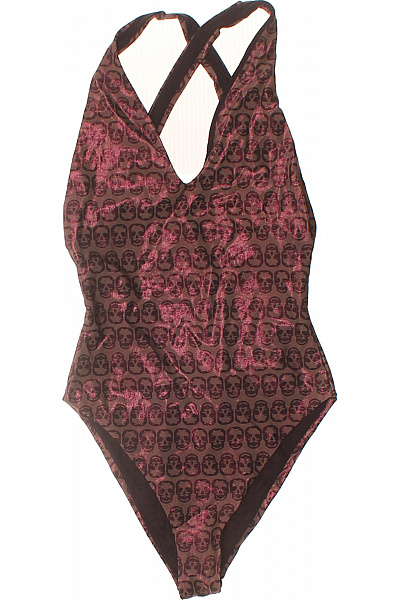 Zadig&Voltaire deluxe dámské jednodílné plavky hnědé lebky lesklé sexy Velikost 34 | Zadig&Voltaire deluxe | obrázek 2