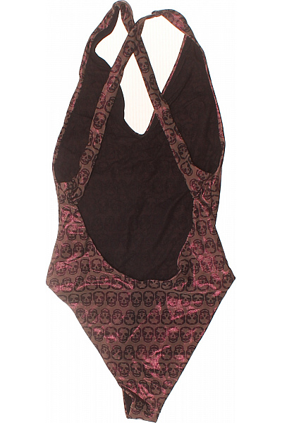 Zadig&Voltaire deluxe dámské jednodílné plavky hnědé lebky lesklé sexy Velikost 34 | Zadig&Voltaire deluxe | obrázek 3