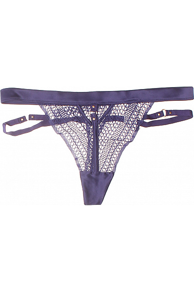 dámské kalhotky krajkové modré Vel. L | Unimoda | obrázek 2