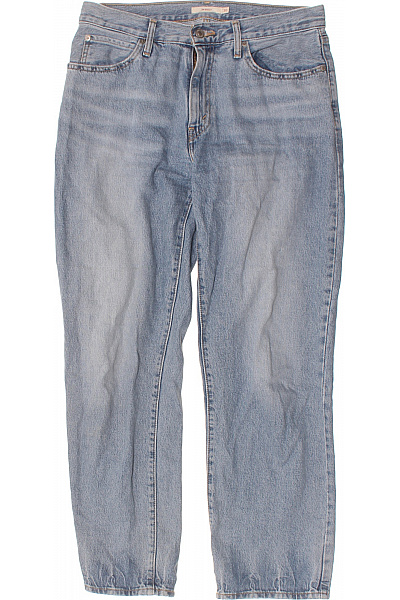 LEVIS Dámské Džíny Volné Modré Seprané Vel. 30