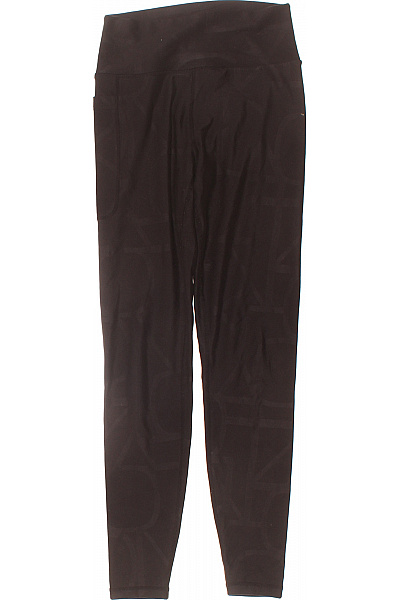 ONLY Dámské černé Legíny S Vysokým Pasem A Kapsami Na Cvičení Velikost XXS