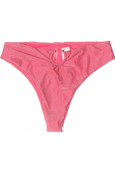 Guess růžové třpytivé vykrojené plavkové kalhotky Velikost M | Guess | obrázek 2