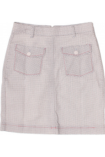 KOOKAI Dámská vzorovaná bavlněná mini sukně s kapsami a potiskem Velikost 34 | KOOKAI | obrázek 2
