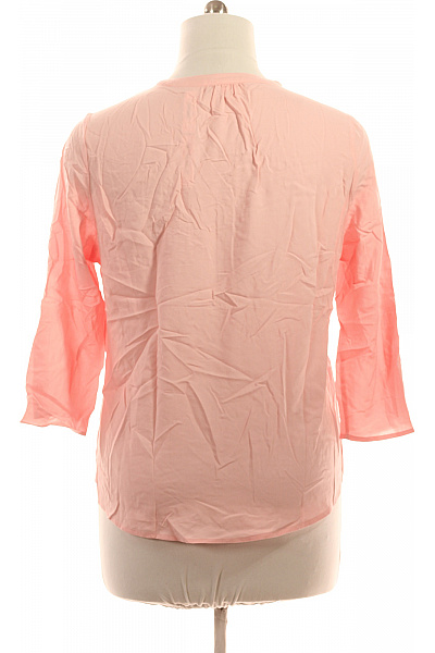 Lascana Růžová halenka s dlouhým rukávem a výstřihem do V pro plnoštíhlé Velikost 44 | Lascana | obrázek 3