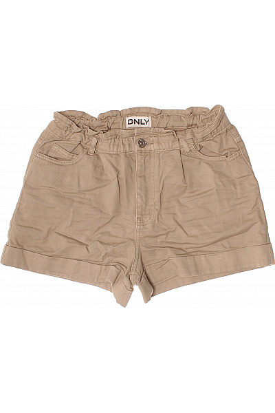 ONLY Dámské kraťasy béžové volnočasové s kapsami paperbag Velikost m | ONLY | obrázek 2