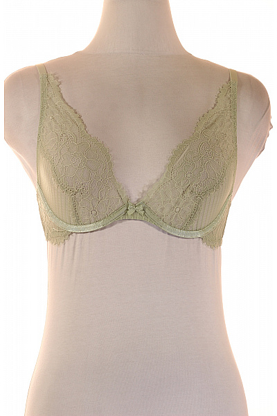 Zelená krajková podprsenka s push up | Unimoda | obrázek 2
