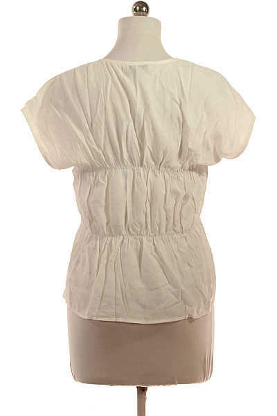 Rosemunde Bílá halenka s krátkým rukávem a vázačkou Vel. 38 | Rosemunde | obrázek 2