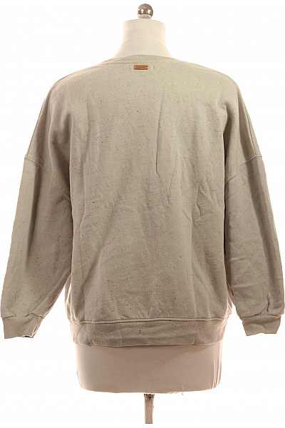 Sessun dámská mikina béžová s dlouhým rukávem přes hlavu crewneck bavlněné Velikost M | Sessun | obrázek 2