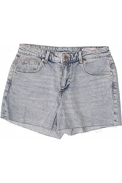 VERO MODA Dámské Džínové Kraťasy Modré Krátké S Kapsami Ležérní Vel. M