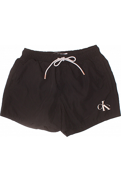 Calvin Klein Dámské černé Krátké Plážové šortky S Mašlí A Kapsami Velikost S