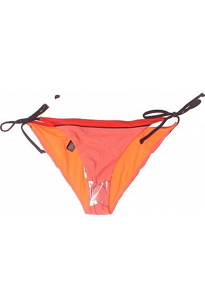 fire and ice Dámské plavkové kalhotky oranžové dvoubarevné na zavazování Velikost 38 | fire and ice | obrázek 2