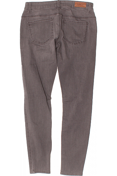 ONLY Dámské šedé strečové skinny džíny s dírami Vel. 29/30 | ONLY | obrázek 2