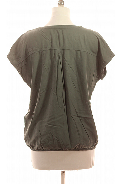 CECIL Dámská halenka krátký rukáv zelená volná Velikost M | CECIL | obrázek 3