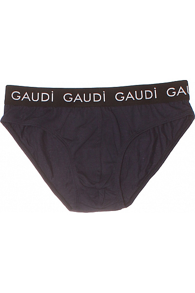 GAUDI Pánské Slipy černé Polyesterové Vel. S