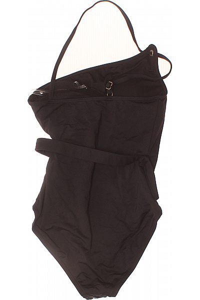 MICHAEL KORS Dámské jednodílné plavky černé asymetrické nylonové Velikost 6 | MICHAEL KORS | obrázek 3