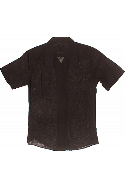 ONLY & SONS Pánské černé košile s krátkým rukávem ležérní bavlna Vel. M | ONLY & SONS | obrázek 2