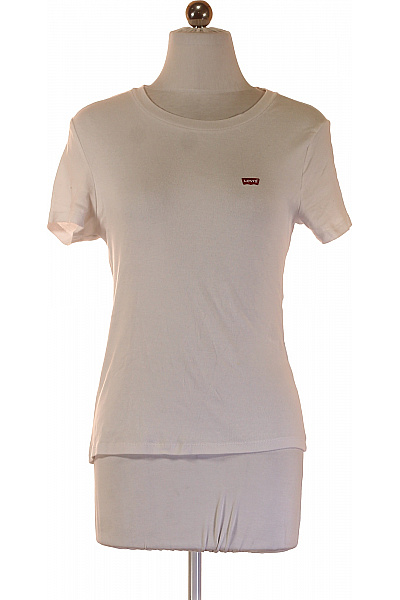 LEVIS Dámské tričko basic bílé s krátkým rukávem Vel. S | LEVIS | obrázek 2