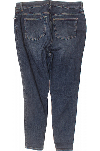 Dámské džíny modré strečové rovné s kapsami Velikost 46 | Unimoda | obrázek 2