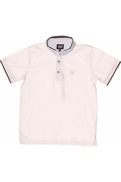 ARMANI dětské tričko s límečkem a krátkým rukávem Velikost 130 | ARMANI | obrázek 2