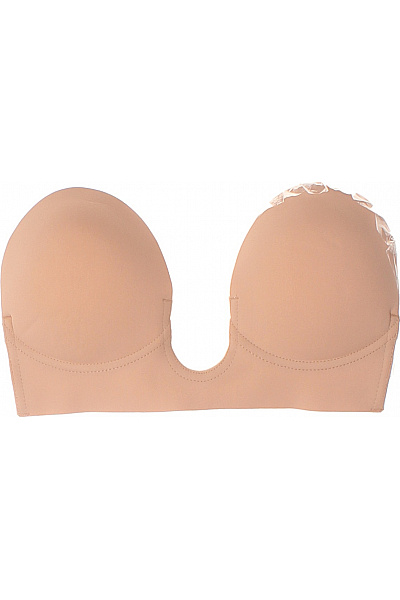 Magic Body Fashion Dámská podprsenka samolepicí s hlubokým výstřihem hladká béžová | Magic Body Fashion | obrázek 2