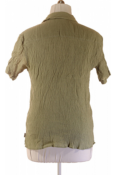 JACK & JONES Pánské bavlněné košile krátký rukáv zelené letní ležérní Vel. L | JACK & JONES | obrázek 3