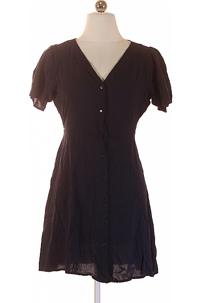 ONLY Dámské šaty Krátký Rukáv Propínací Volnočasové Letní Vel. S