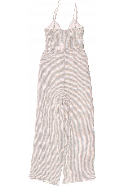 Hollister dámský pruhovaný overal bez rukávů šněrovací léto viskózové Velikost XS | Hollister | obrázek 3