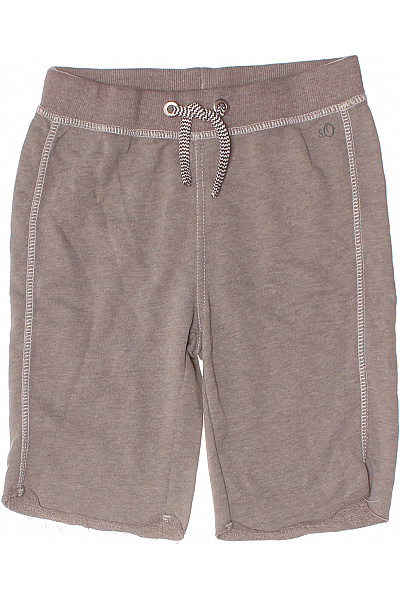 s.OLIVER Dívčí kraťasy hnědé bavlněné volné Velikost 140 | s.OLIVER | obrázek 2