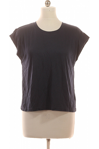 numph Dámské tričko s krátkým rukávem modré basic modalové Vel. L | numph | obrázek 2