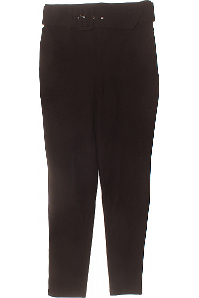 Guess Dámské elegantní kalhoty s vysokým pasem a páskem černé Velikost S | Guess | obrázek 2