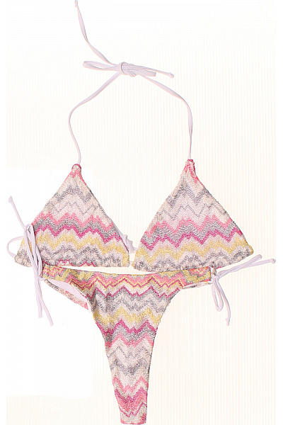 MISSONI Dámské plavky bikiny trojúhelníkové na zavazování pletené barevné | MISSONI | obrázek 2