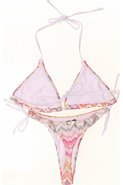 MISSONI Dámské plavky bikiny trojúhelníkové na zavazování pletené barevné | MISSONI | obrázek 3