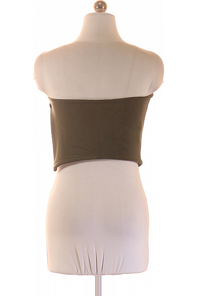 Dámské tričko bez rukávů khaki Vel. 38 | Unimoda | obrázek 2