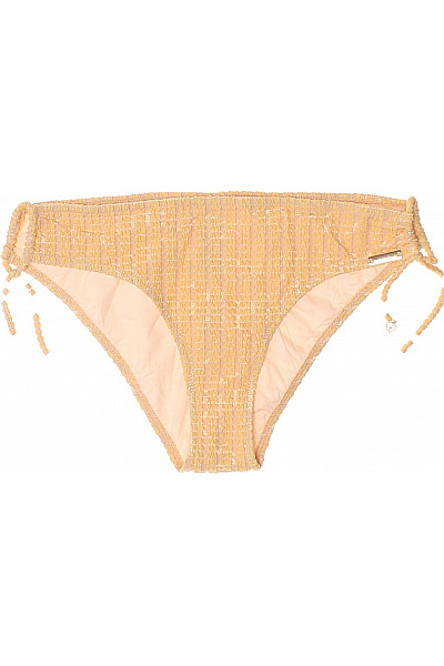 Watercult žluté žebrované plavkové kalhotky na zavazování Vel. DE 40 | Watercult | obrázek 2