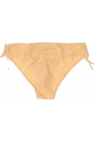 Watercult žluté žebrované plavkové kalhotky na zavazování Vel. DE 40 | Watercult | obrázek 3