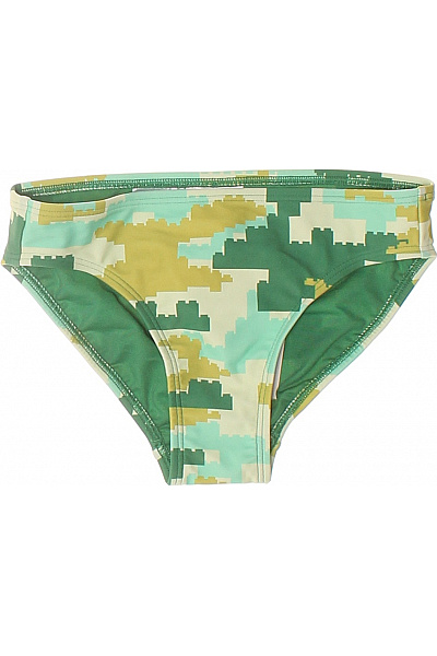 ADIDAS Dívčí plavky digitální kamufláž zelené Velikost 9/10 let | ADIDAS | obrázek 2