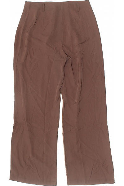 SELECT Dámské kalhoty hnědé široké volnočasové elegantní Vel. M | SELECT | obrázek 2