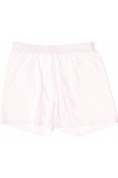 Dámské kraťasy sportovní volnočasové bílé krátké s gumou v pase Velikost XS | Unimoda | obrázek 2