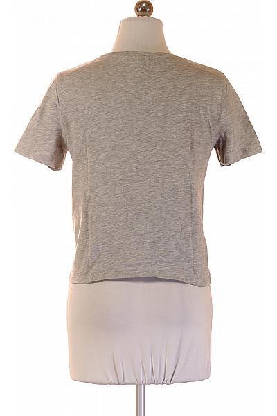 ONLY Dámské tričko s krátkým rukávem a potiskem hvězd šedé Vel. XS | ONLY | obrázek 2