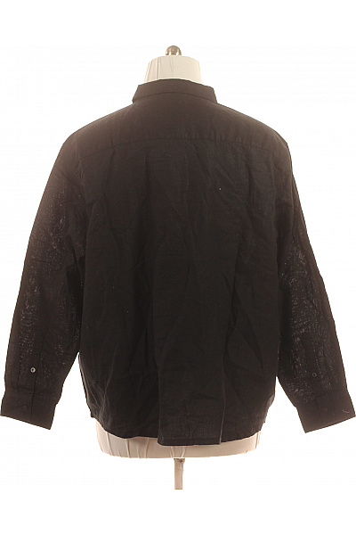 URBAN CLASSICS Dámská košile s dlouhým rukávem černá Vel. 3xl | URBAN CLASSICS | obrázek 3